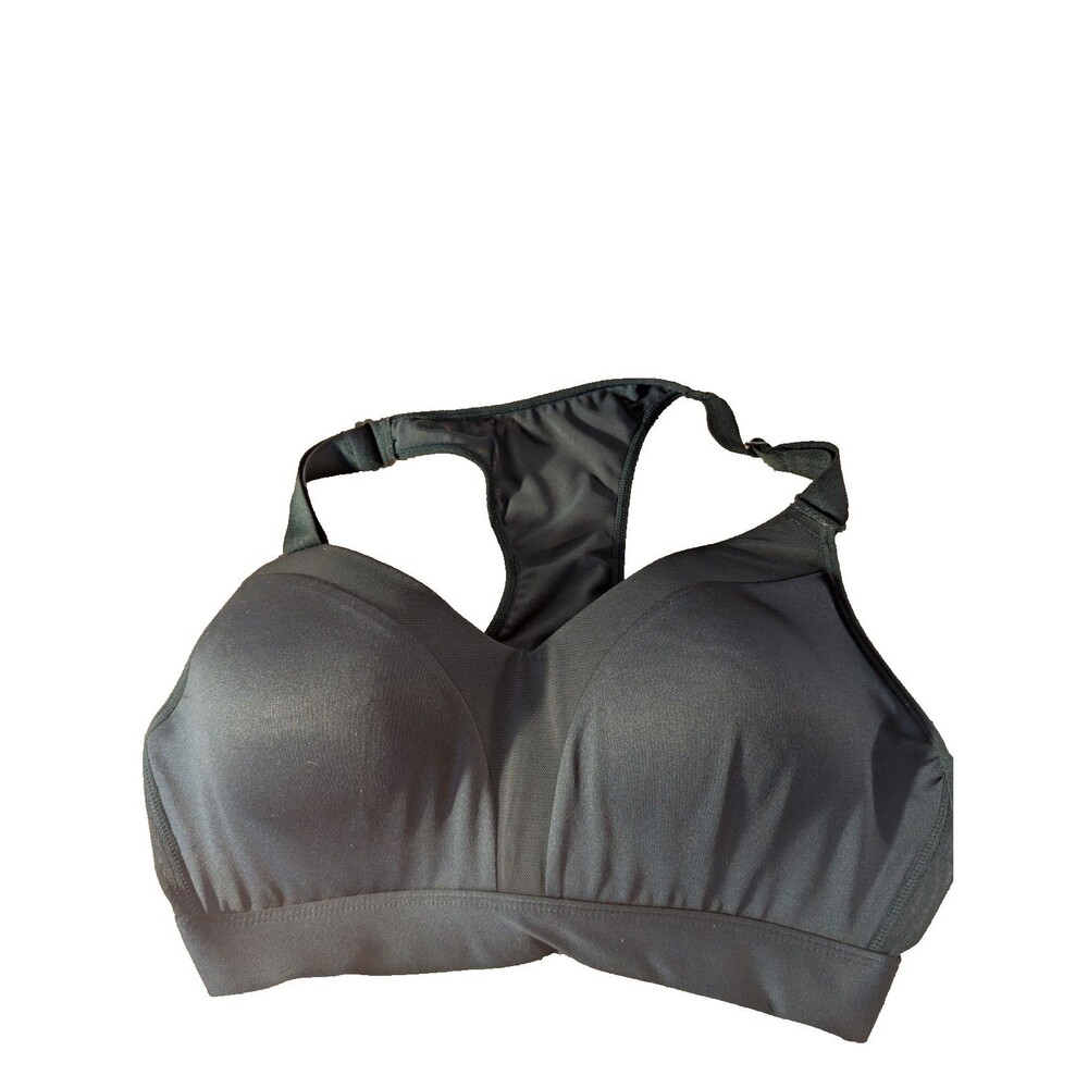 Spyder Active Sports Bra Women XL Green Wireless Adjustable Strap Performance To